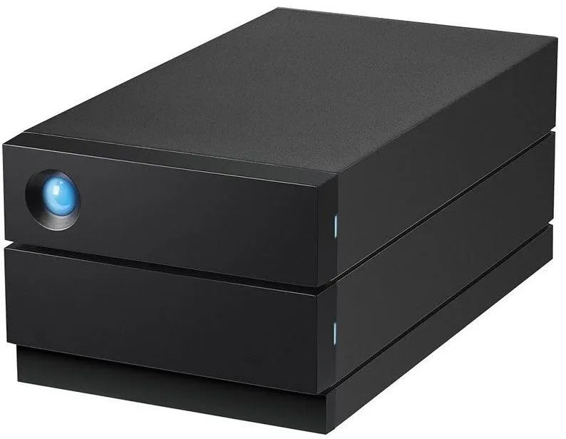 Seagate LaCie 2big RAID; 16TB; Transfer speeds of up to 440MB/s; Ironwolf Pro inside; Innovative design with 2-bay RAID reliabil