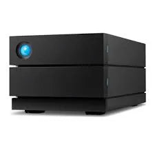 Seagate LaCie 2big RAID; 8TB; Transfer speeds of up to 440MB/s; Ironwolf Pro inside; Innovative design with 2-bay RAID reliabili