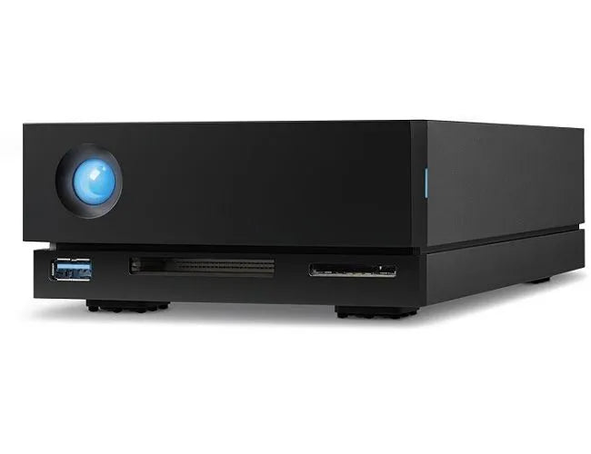 Seagate LaCie 1big Dock Thunderbolt 3; 8TB; Transfer Speeds of up to 240MB/s; RPM 7200; USB Hub; SD; CompactFlash Cards slots; D