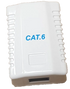 RCT- CAT6 WALLBOX SINGLE PORT