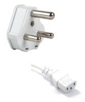 PWR to Single Headed Kettle Cable 1.8m White - TecAfrica Solutions