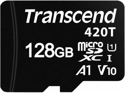 TRANSCEND 128GB USD430T HIGH ENDURANCE EMBEDDED  MICRO SD CARD SDXC V30 U3 A2