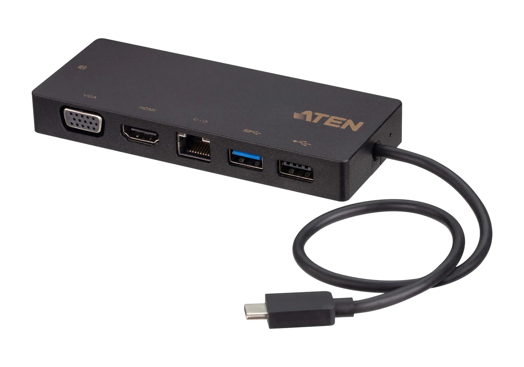 ATEN - USB-C Multiport Mini Dock with Power pass-Through