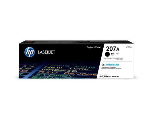 HP 207A Black LaserJet Toner Cartridge;1;350 pages