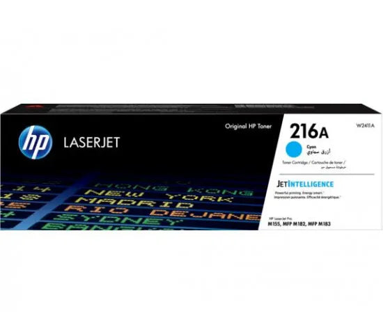 HP 216A Cyan LaserJet Toner Cartridge;850 pages