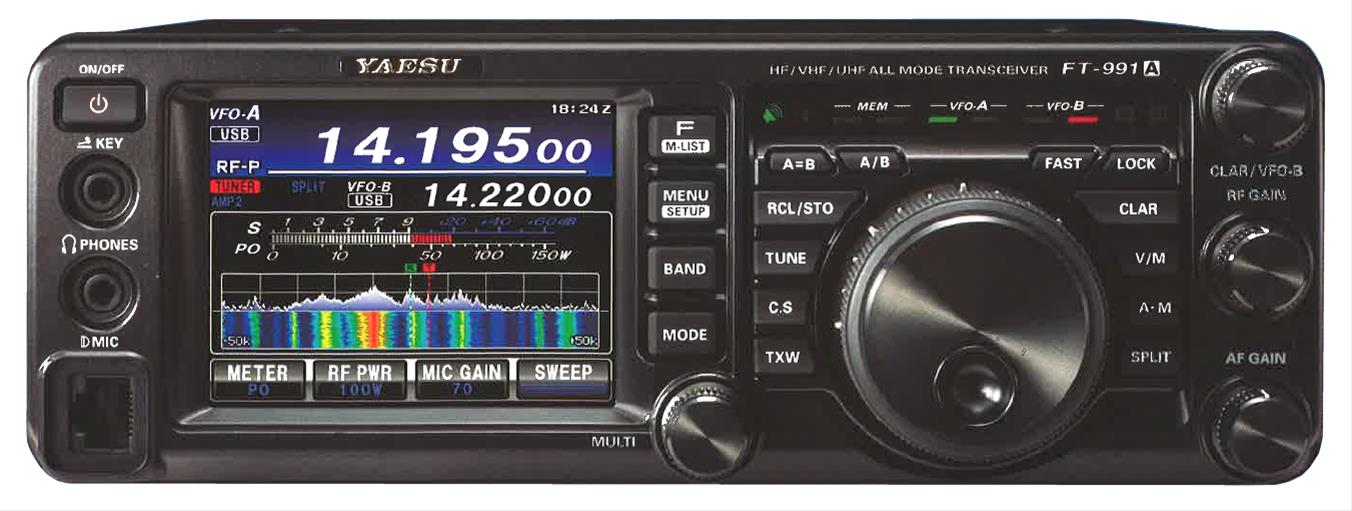 Yaesu FT-991A HF/VHF/UHF Multi-Mode Transceivers