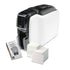 Printer ZC100; Single Sided; UK/EU Cords; USB Only; Windows Driver; CardStudio 2.0 (Standard) application; 200 PVC cards; YMCKO